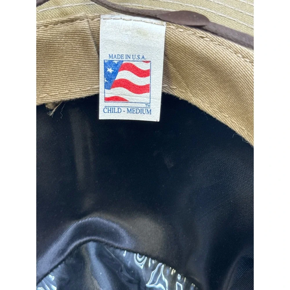 Henschel Hat Co Kids Safari Outback Hat Khaki Child Medium USA Made Cotton
